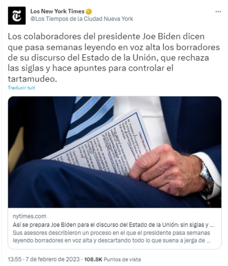 Mensaje a estadounidenses trabajadores