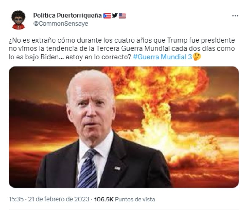 Busca deshacerse de Biden