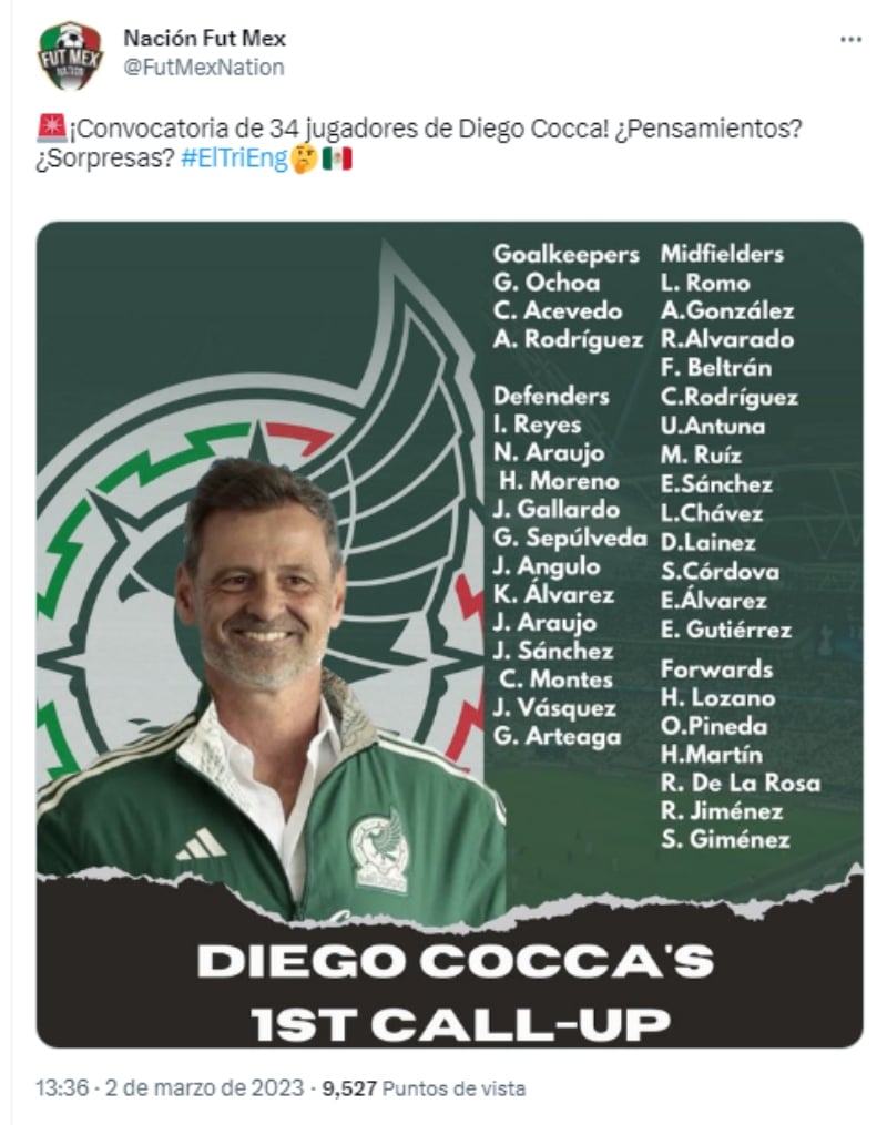 Hay nuevas caras