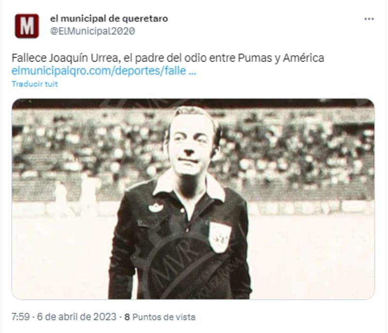 Referee Joaquín Urrea dies: A history of Mexico