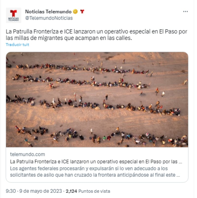Les dan refugio a los migrantes detenidos