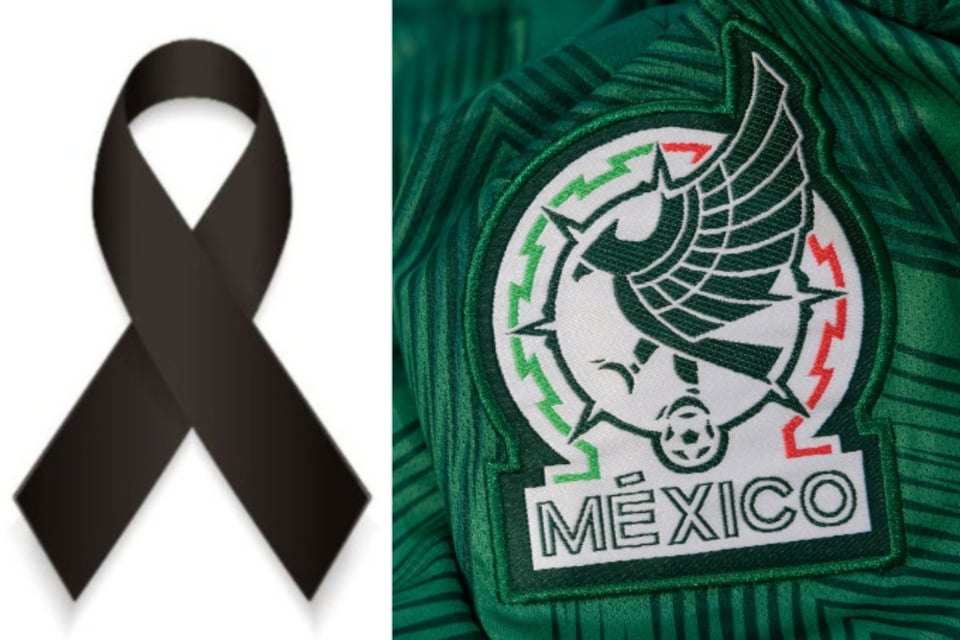 La Selección Mexicana de fútbol se viste de luto por sensible muerte