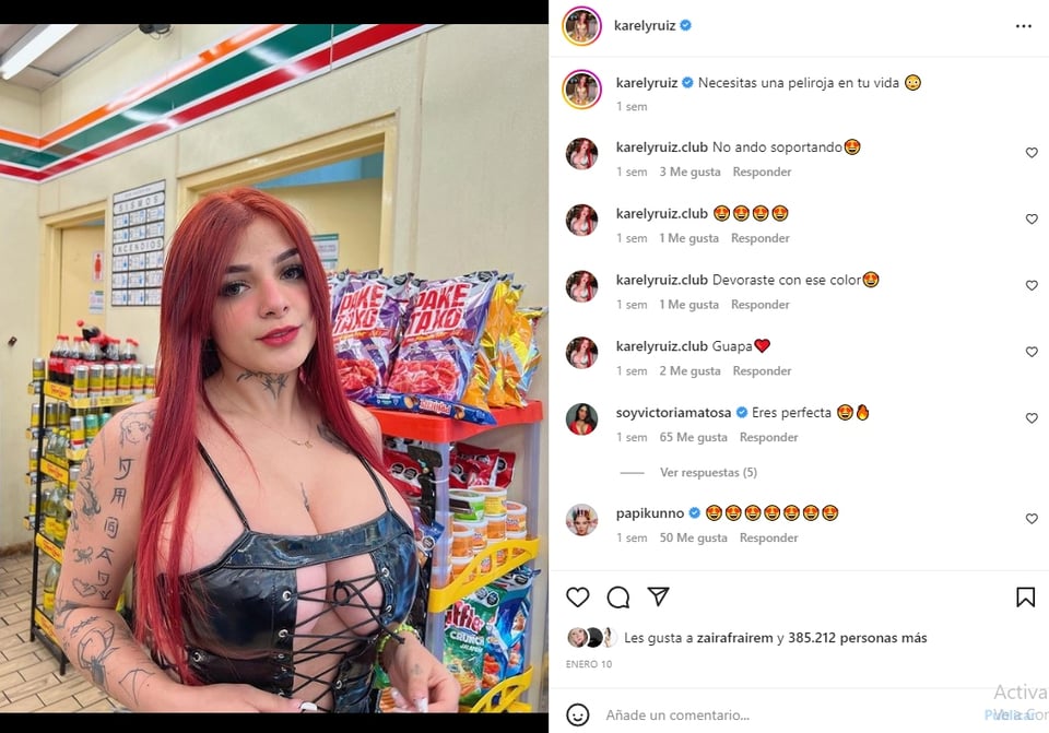 Karely Ruiz will appear in a video with Babo