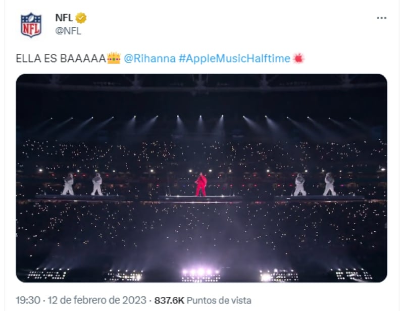 Rihanna es aplaudida en Arizona