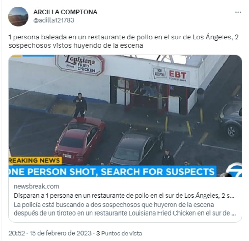 Día de balaceras en EEUU