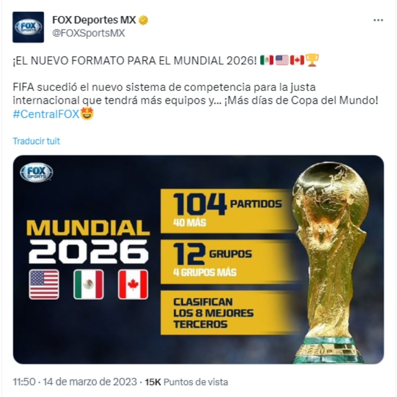New 2026 World Cup format: Increase the number of teams