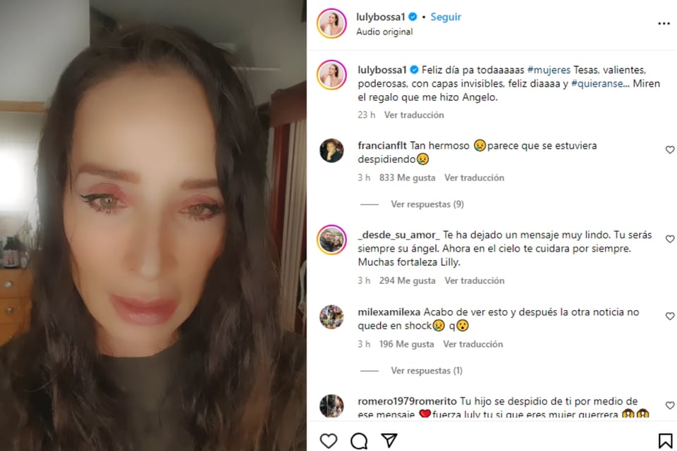 Luly Bossa, hijo, Angelo, celebridades, MundoNOW