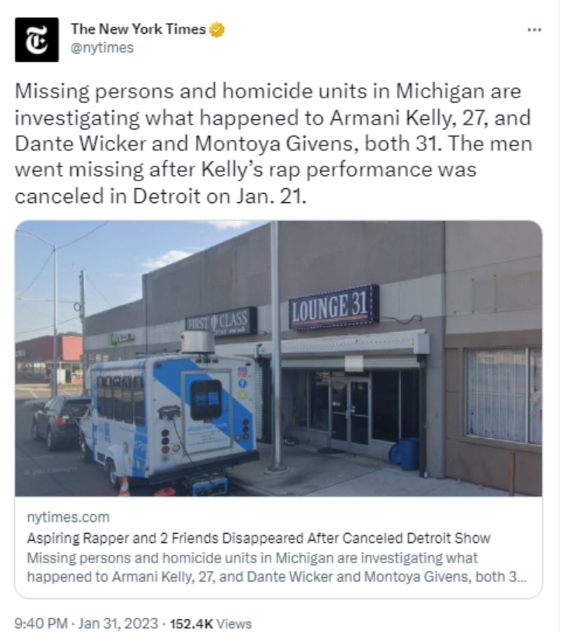 Three dead Detroit rappers: "I do not know what I'm going to do"