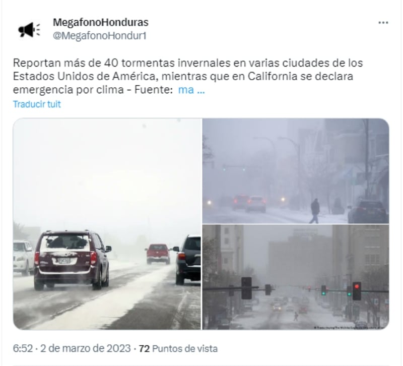 Reportan 40 tormentas: Emiten advertencias de clima severo