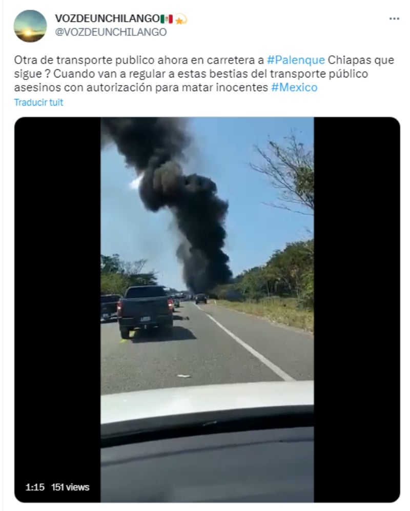 Accidente carretera Chiapas muertos: Dos unidades chocaron