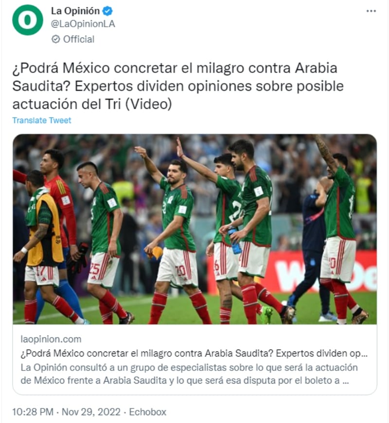 ¿México avanzará a Octavos de Final?