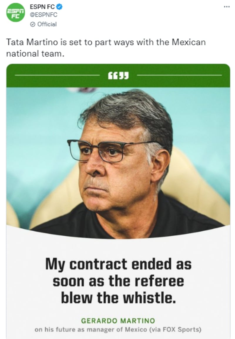 ¿Se despide de la Selección?