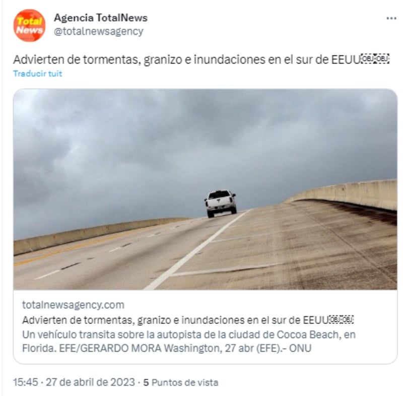 Tormentas sur Estados Unidos: ¿Qué pronostican para este viernes?