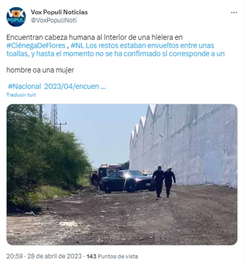 Trabajan para identificar los restos humanos