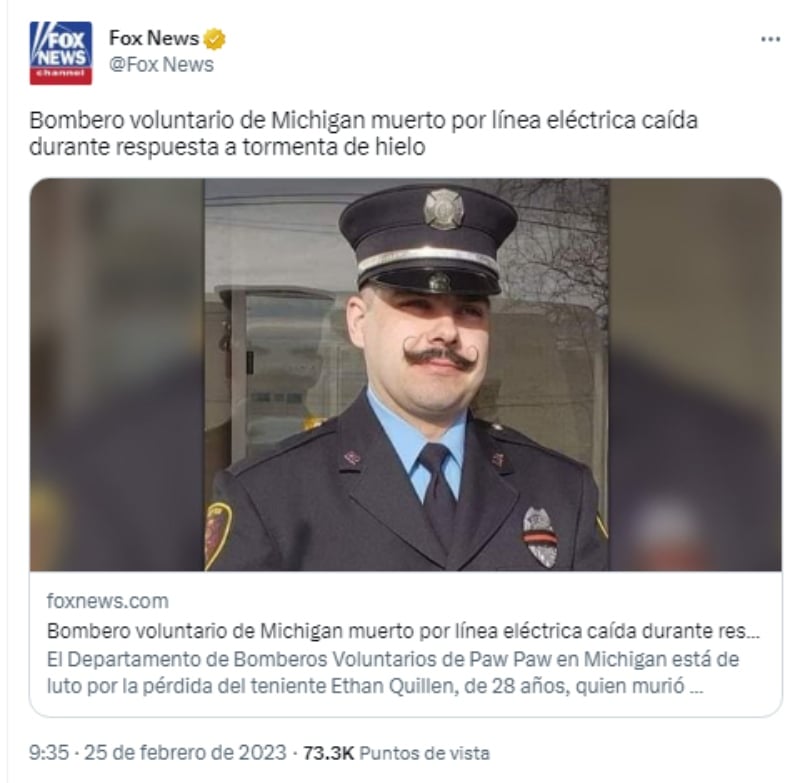 Tormenta deja saldo mortal: Reportan la muerte de un bombero