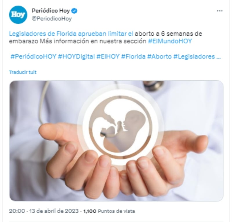 "Es un derecho moral que se deja solo a la mujer"