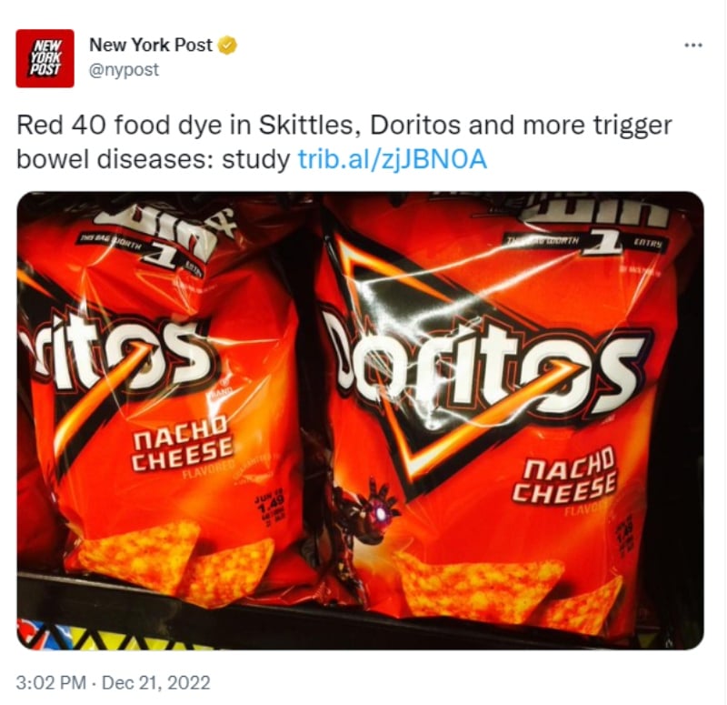 Advierten colorante Red 40: ¿Qué es esta enfermedad?