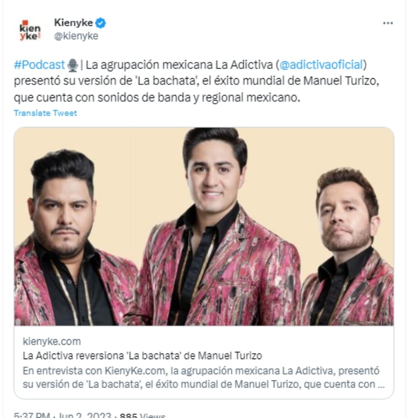 La Adictiva anuncia nuevo tema con Amazon Music