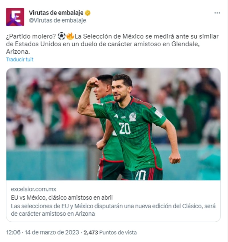 México vs Estados Unidos amistoso