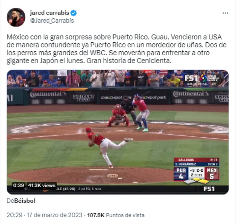 México vs Puerto Rico: Mexicanos derrotan a los Ticos