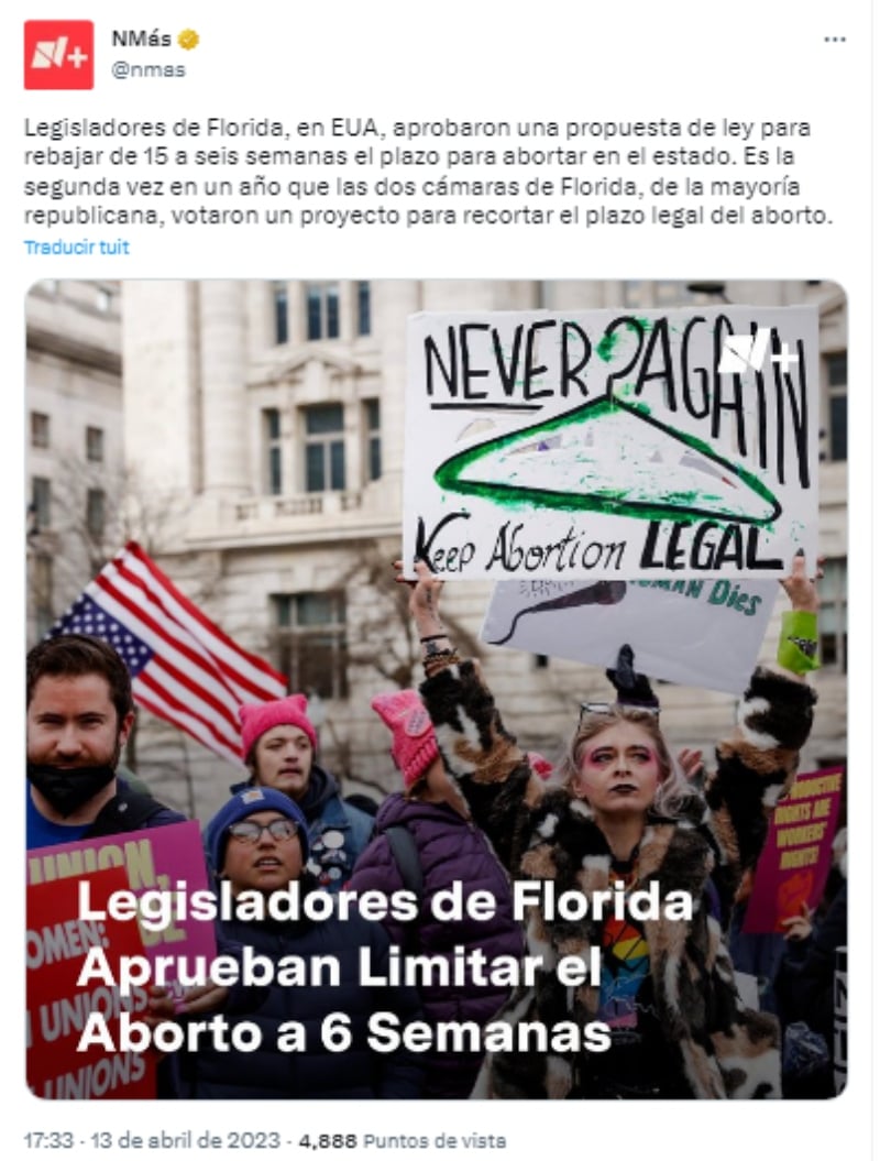 Anuncian proyecto de aborto legal a seis semanas