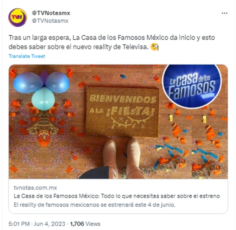 Molestia por no saber los participantes