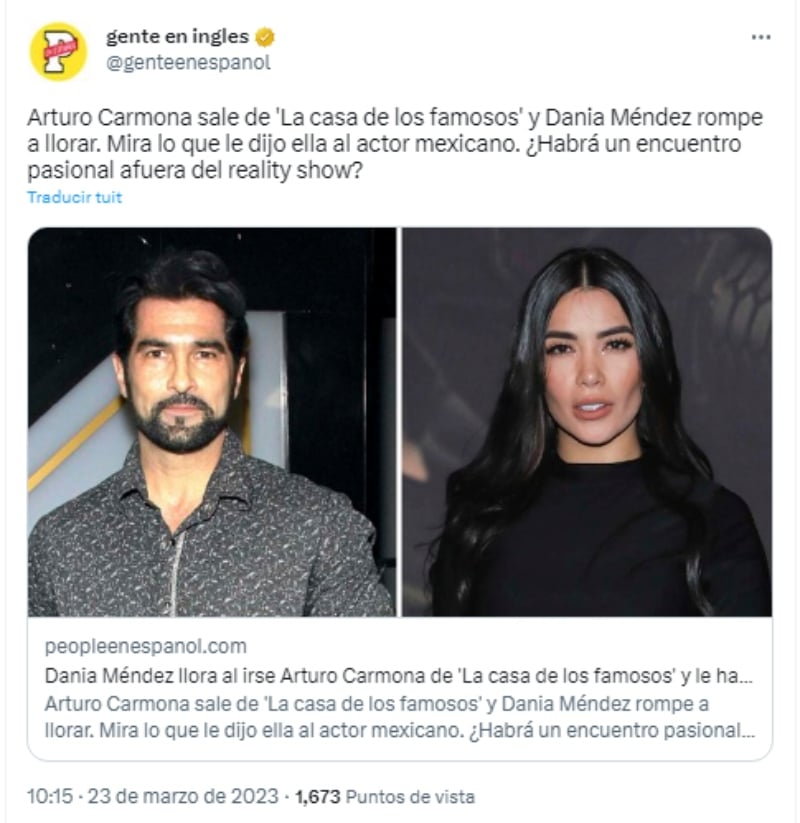 Arturo Carmona Casa de los Famosos: ¿Realmente si estás enamorado de Dania?