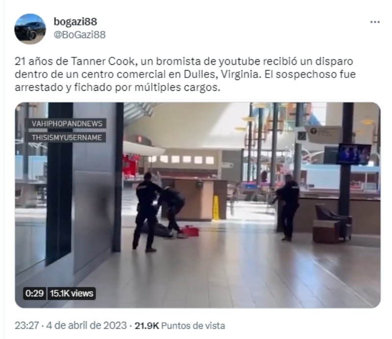 “Estaba jugando una broma"