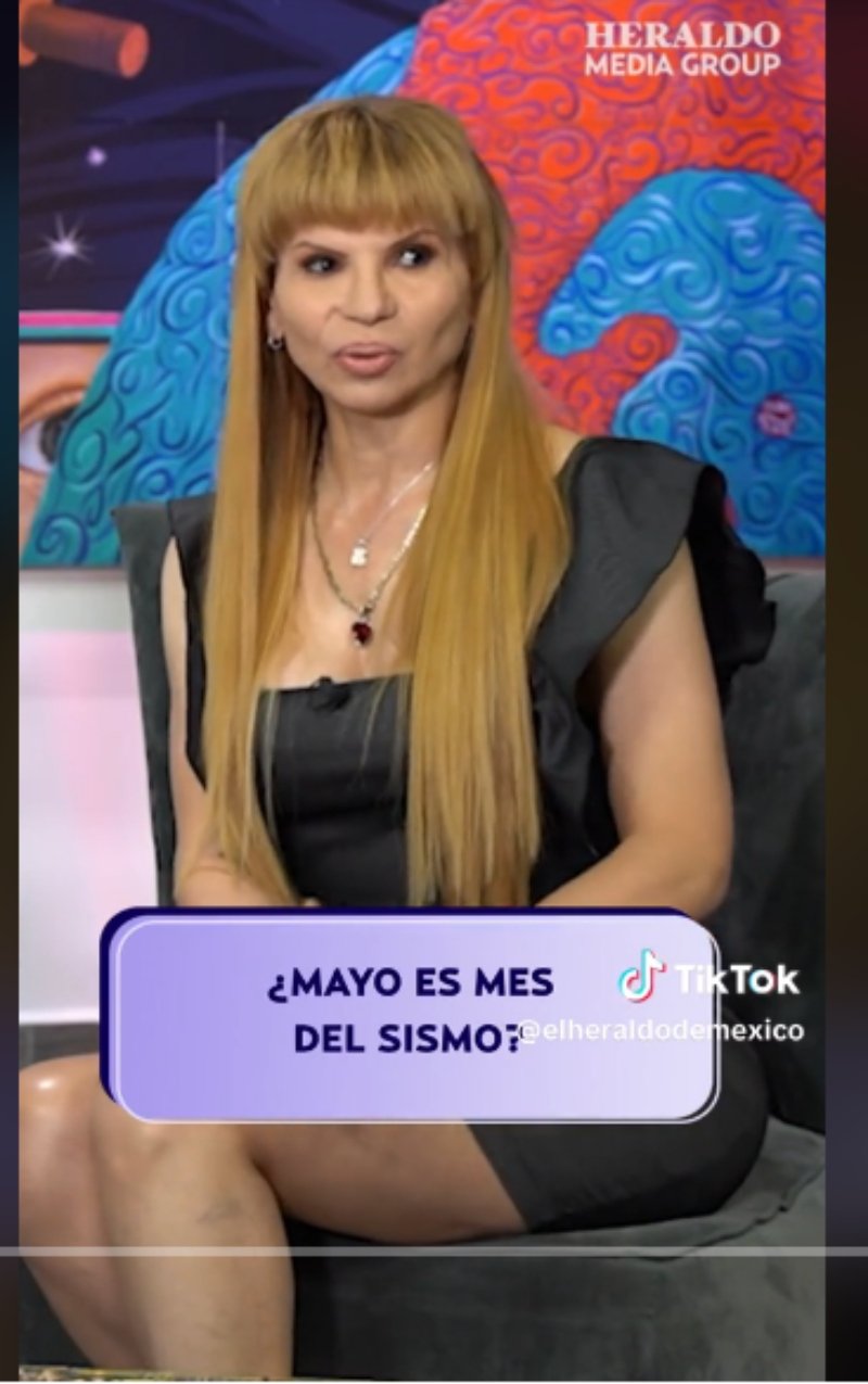 Mhoni Vidente dice que mayo es de sismos