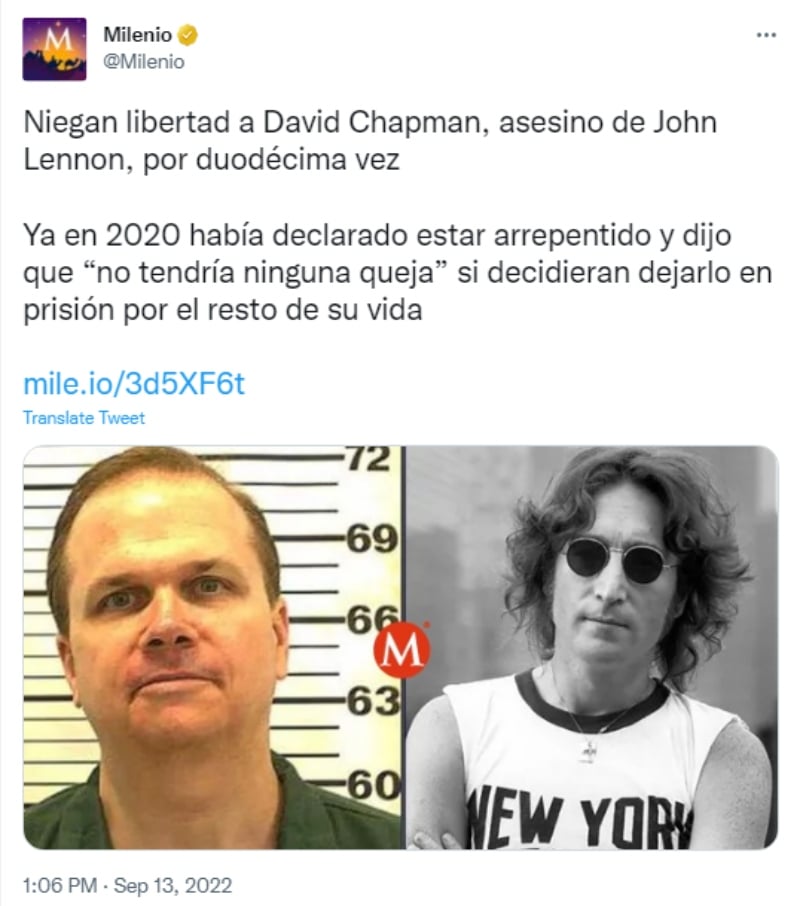 Resultados de la autopsia de John Lennon