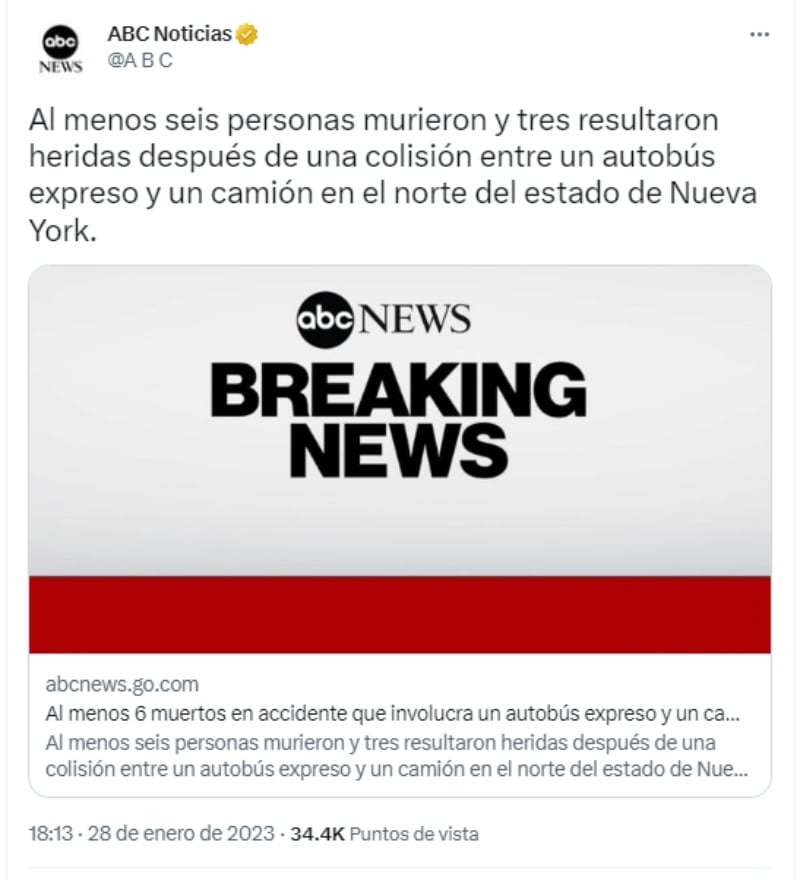 Choque entre un autobús y un camión deja varios muertos