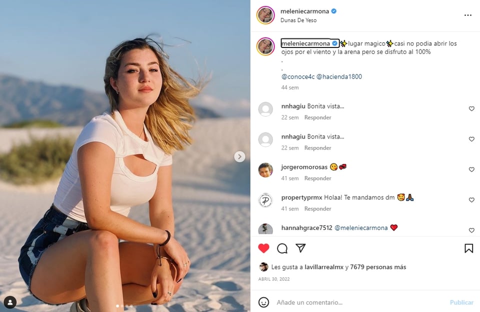 Melenie Carmona asombra en bikini