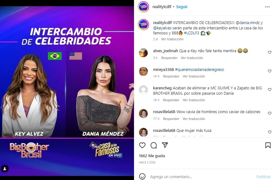 Dania Méndez rompe en llanto Big Brother