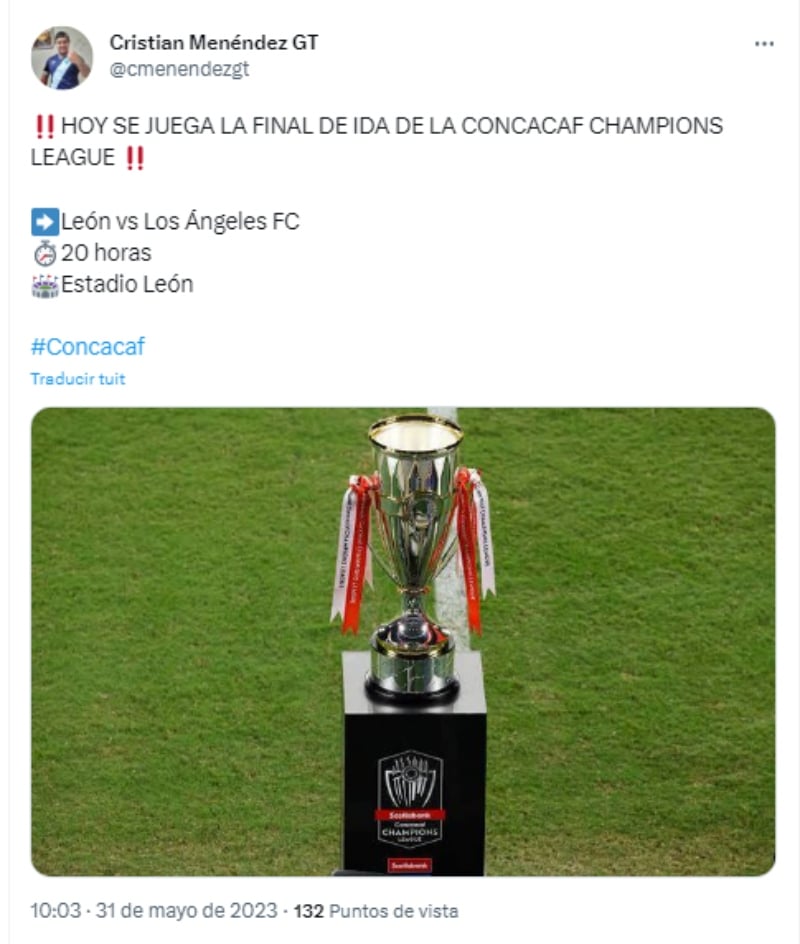 El tan ansiado trofeo por ambos clubes
