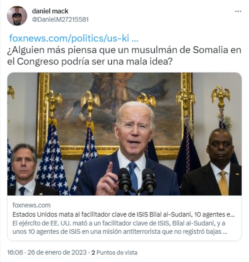 Biden mata al jefe de Estado Islámico