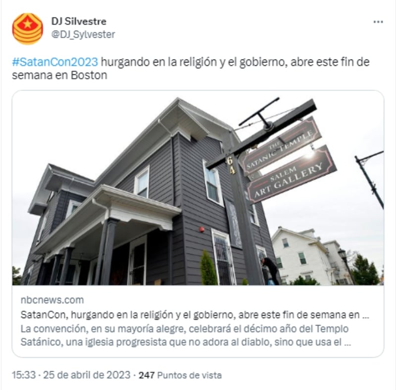 Prayer Church SatanCon 2023: They ask not to attend