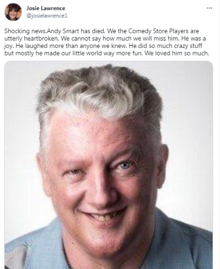 Comedian Andy Smart dies