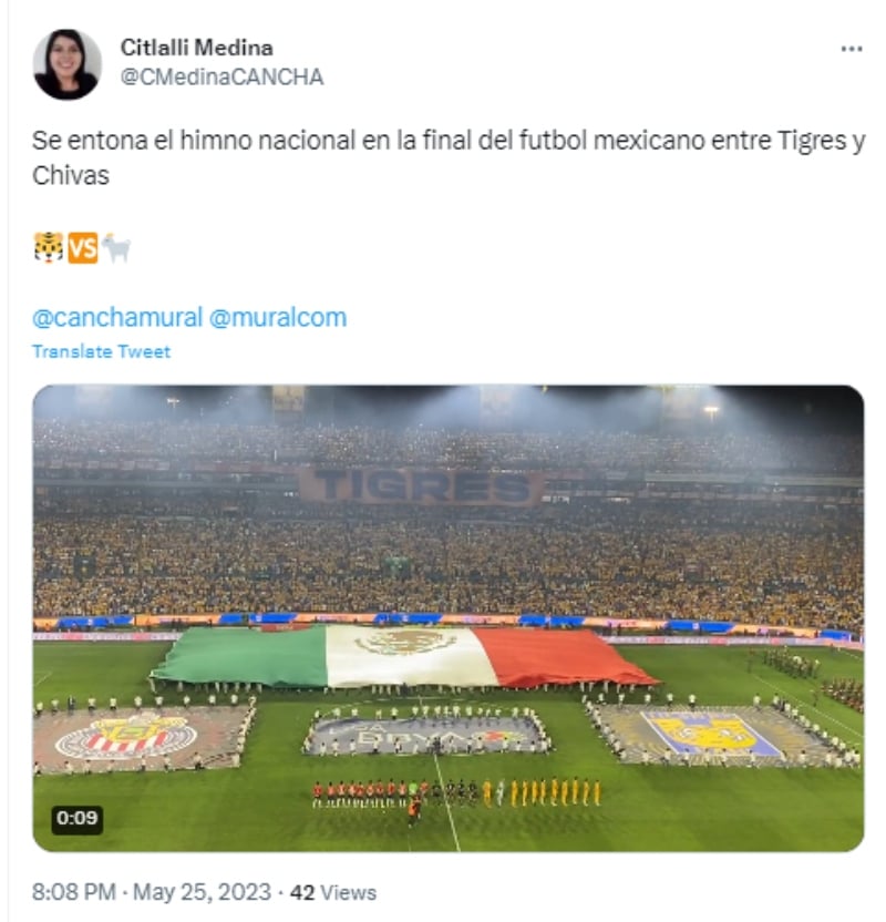Comienza la Gran final entre Tigres vs Chivas
