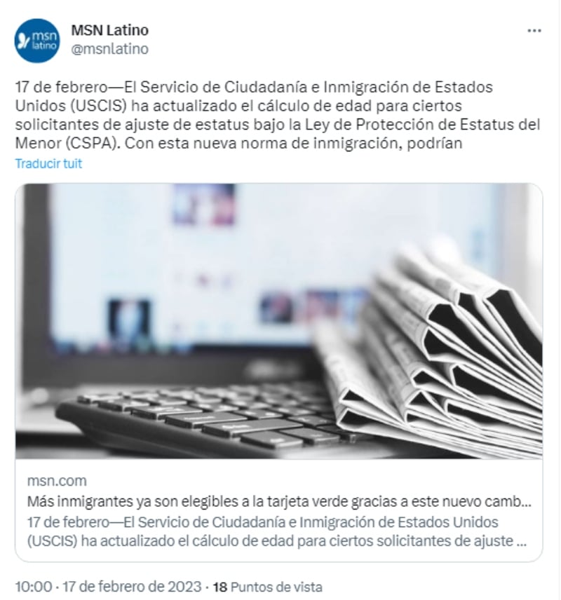 Una nueva norma