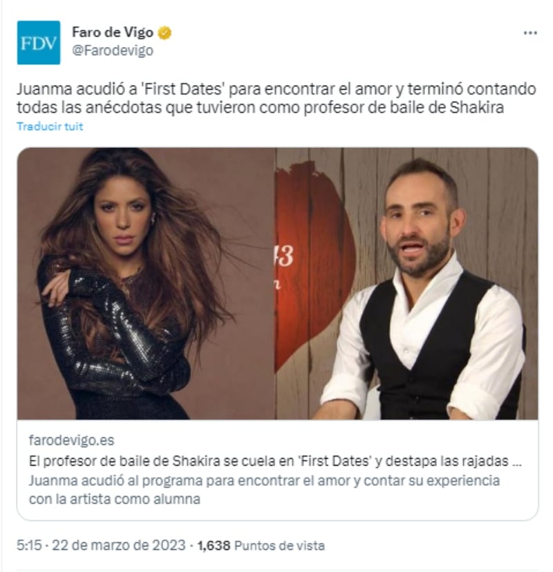 Profesor de Zumba de Shakira dice lo inesperado de Piqué