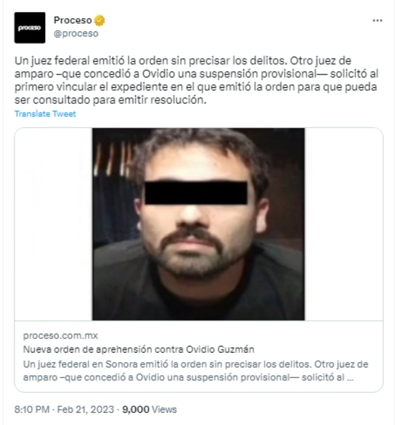 ¿Cómo fue su captura?