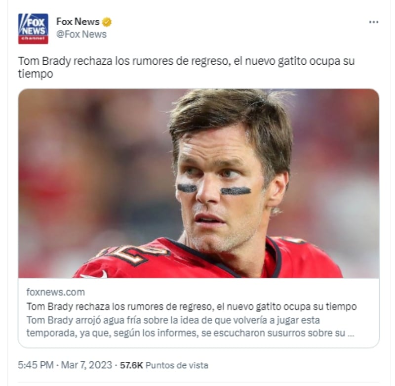 ¿Tom Brady regresa del retiro a los Miami Dolphins?