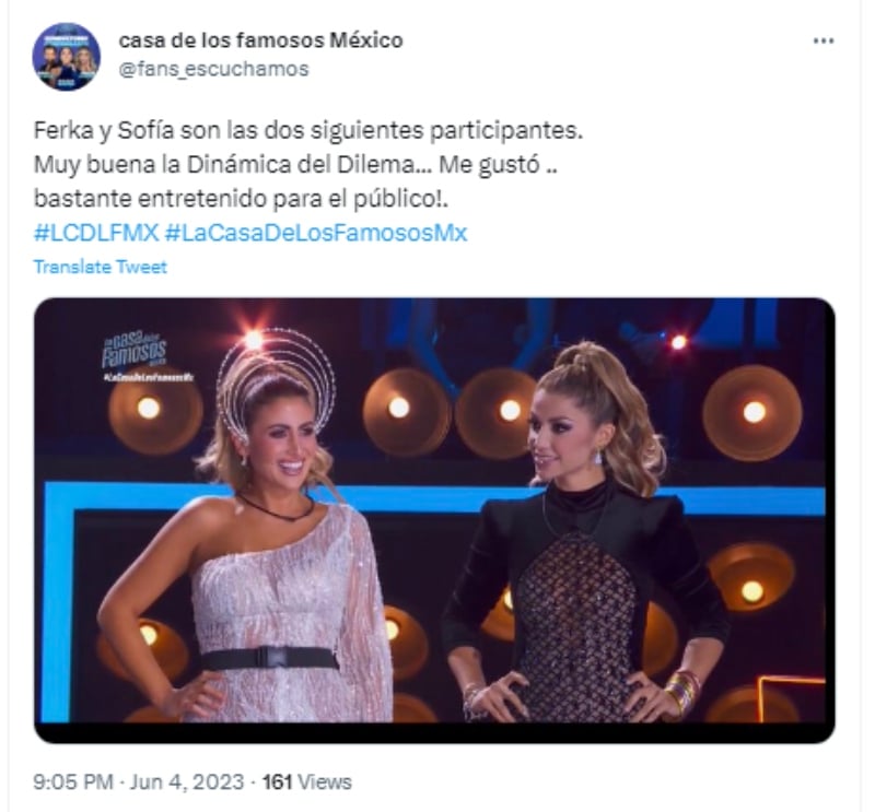 Ferka entra sin maleta