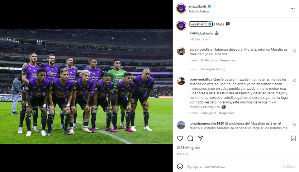 El nuevo equipo