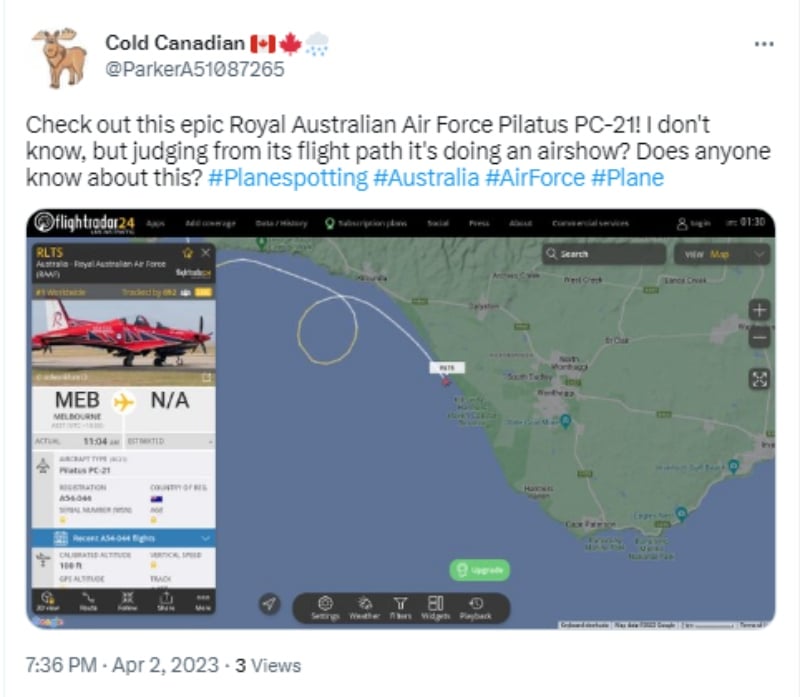 Plane disappears in Australia: A couple was on board