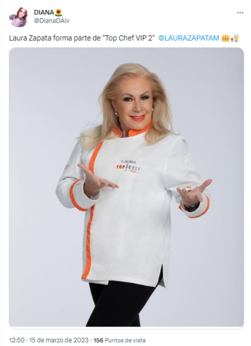 Laura Zapata Top Chef VIP: ¿Qué harías con esos $100.000 dólares, si es que te los ganas?
