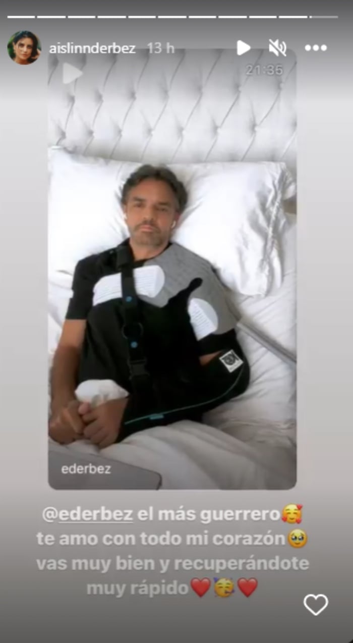 Aislinn Derbez accidente papá