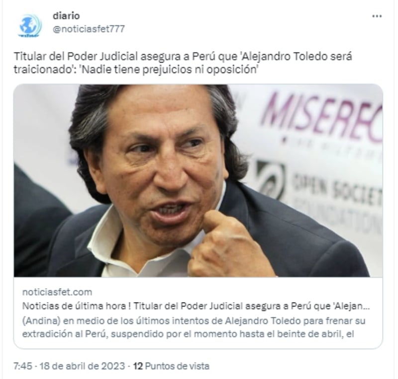 "Tiene problemas de salud"