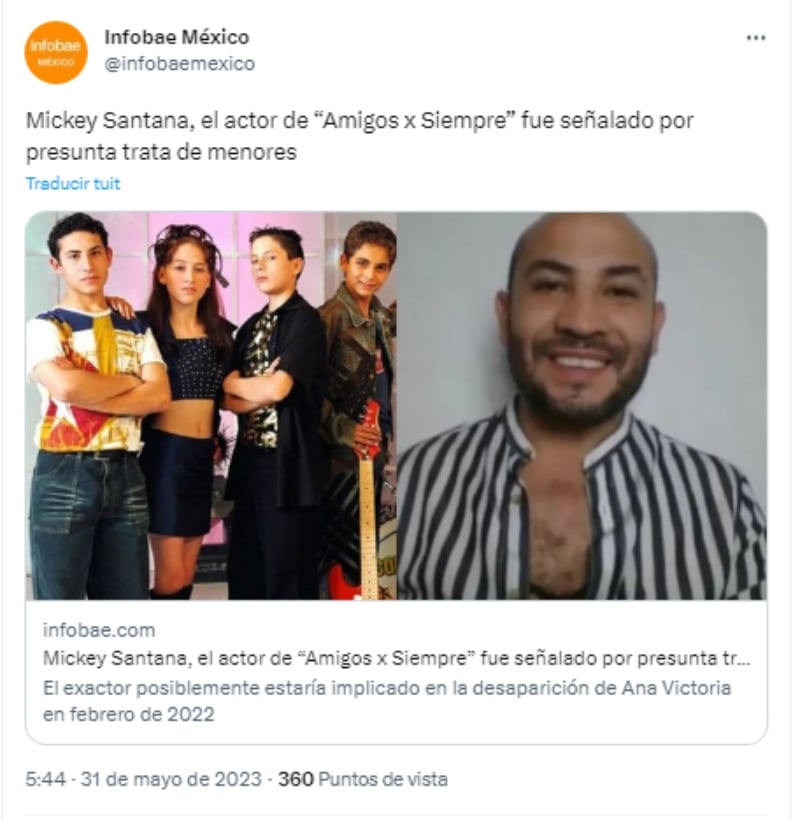 ¿Quién es Mickey Santana?