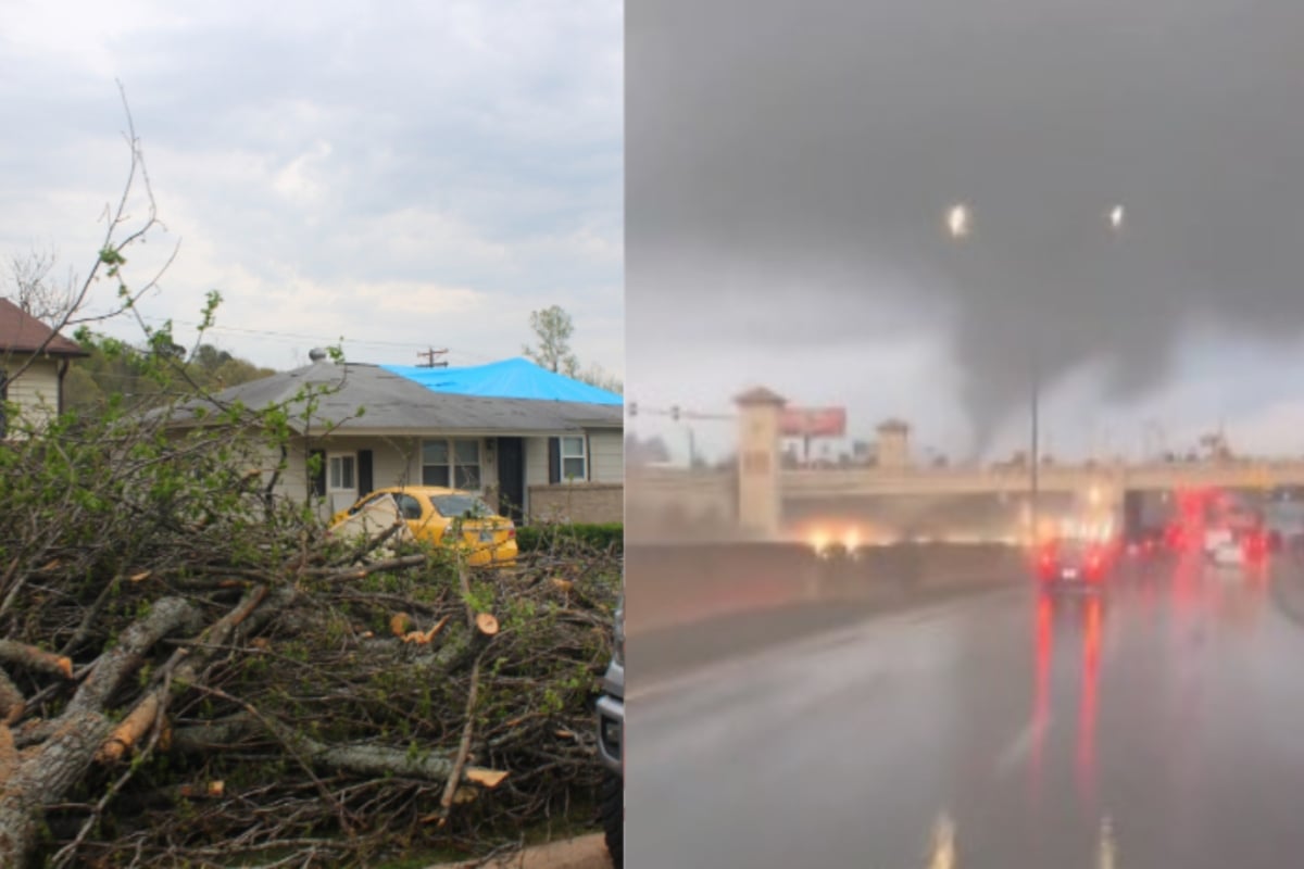 Tornado azota en el centro de Texas y deja severos daños